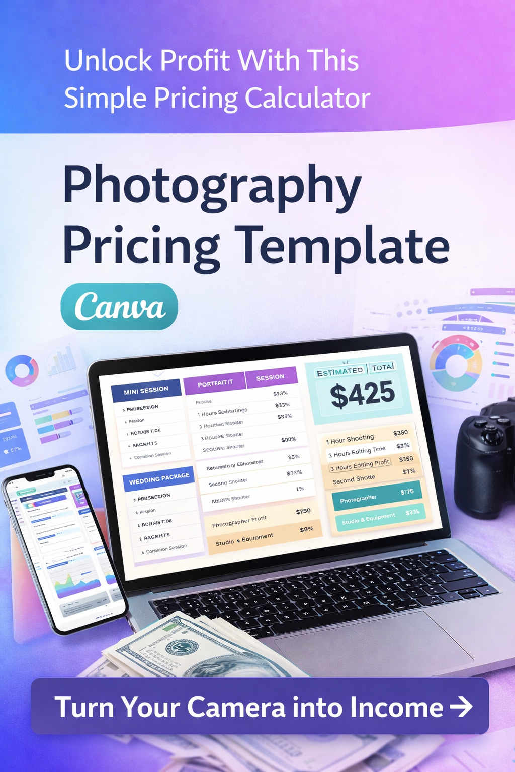 Canva Pricing Template